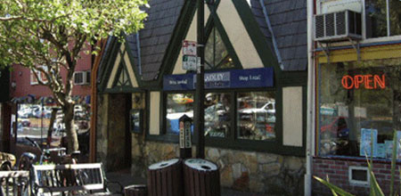 Retail Store Front in the Marin County town of Fairfax